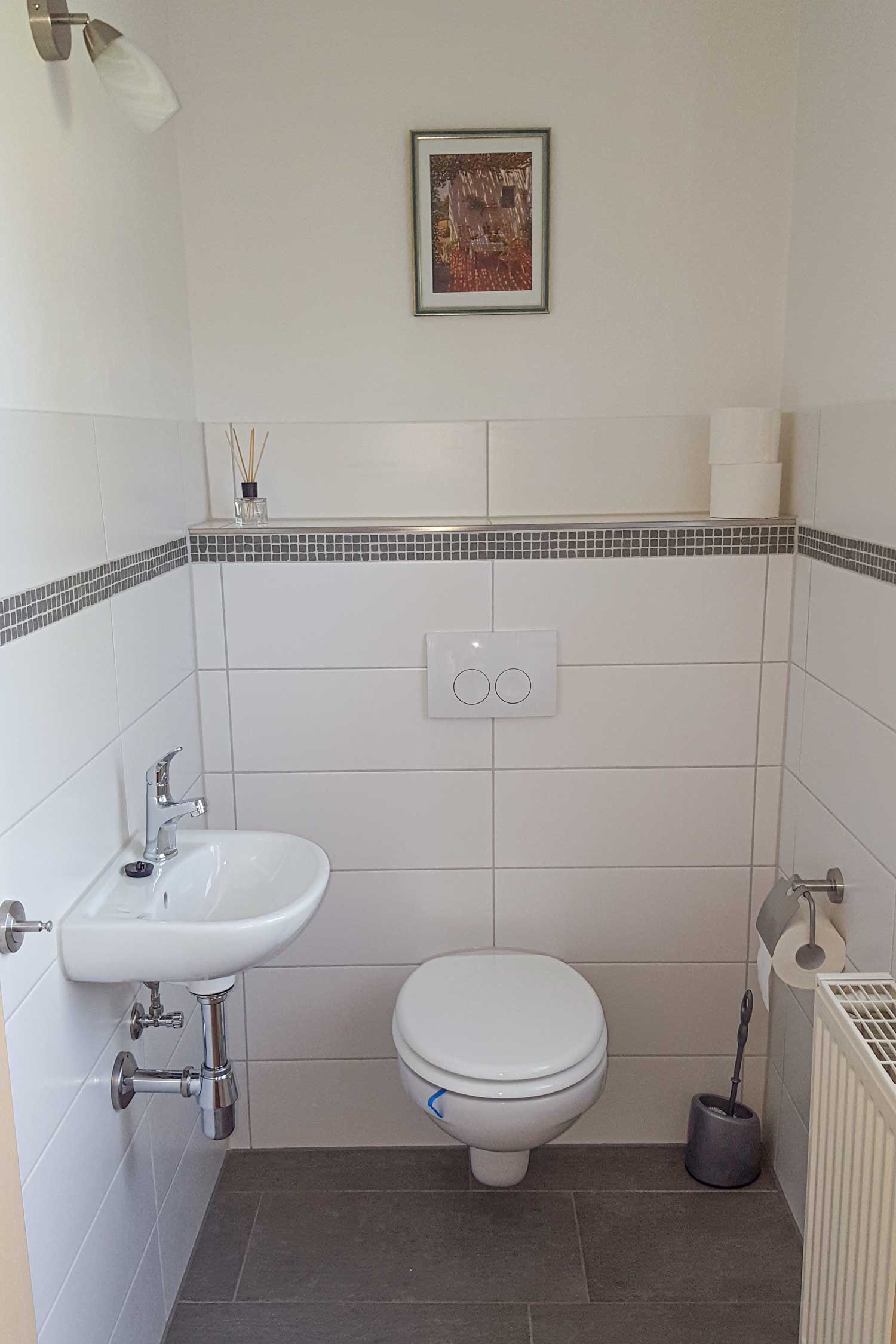 WC am Eingang